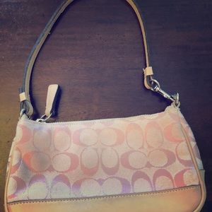 VGUC Pale Pink Coach purse
